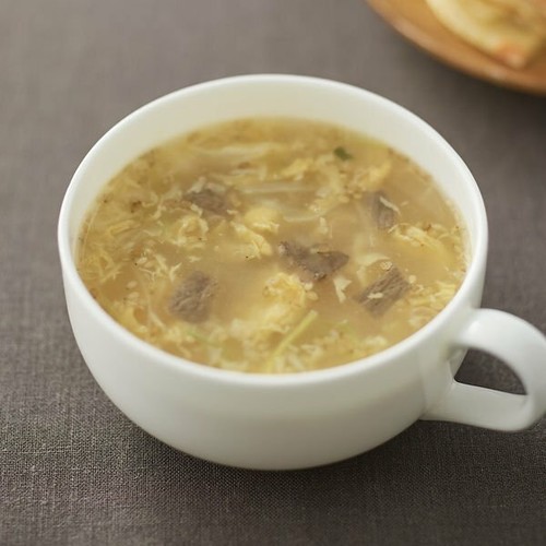 MUJI Freeze Dried Soup Gomtang Korean Beef Egg Garlic Instant Food Japan 24.4g - Picture 37 of 42