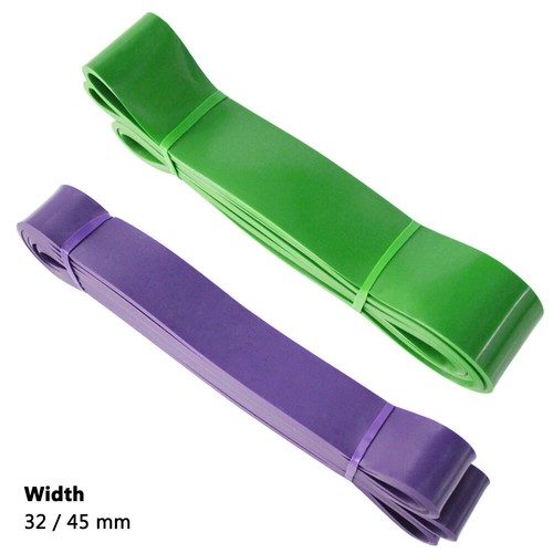Resistance Bands 2 Set Pull up Loop for Gym Exercise Heavy Duty Fitness Workout - Picture 3 of 14