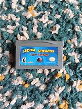 Asteroids/Pong/Yar's Revenge (Nintendo Game Boy Advance, GBA) Tested, AUTH M565