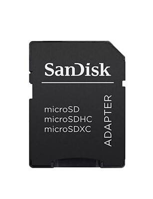  4×Speicherkarten Adapter von SanDisk Micro SD  Kartenadapter Karte 