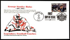 1997 George Halas FDC Legendary Football Coaches 1895-1983 AFDCS Cachet