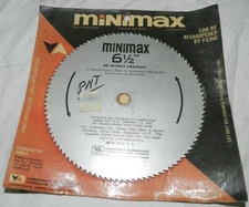 Vermont American Minimax 6.5" Crosscut Circular Saw Blade - NIP