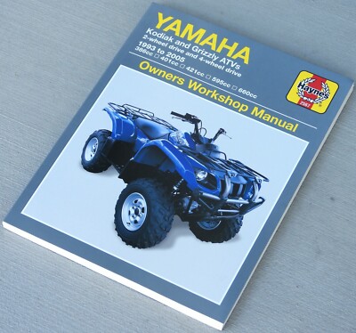 Yamaha Kodiak Grizzly 400 450 600 660 ATV Quad Repair Manual 2567
