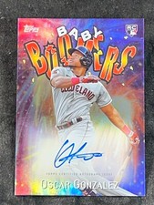 2023 Topps FOIL REFRACTOR Baby Boomers ROOKIE AUTO Oscar Gonzalez item 17