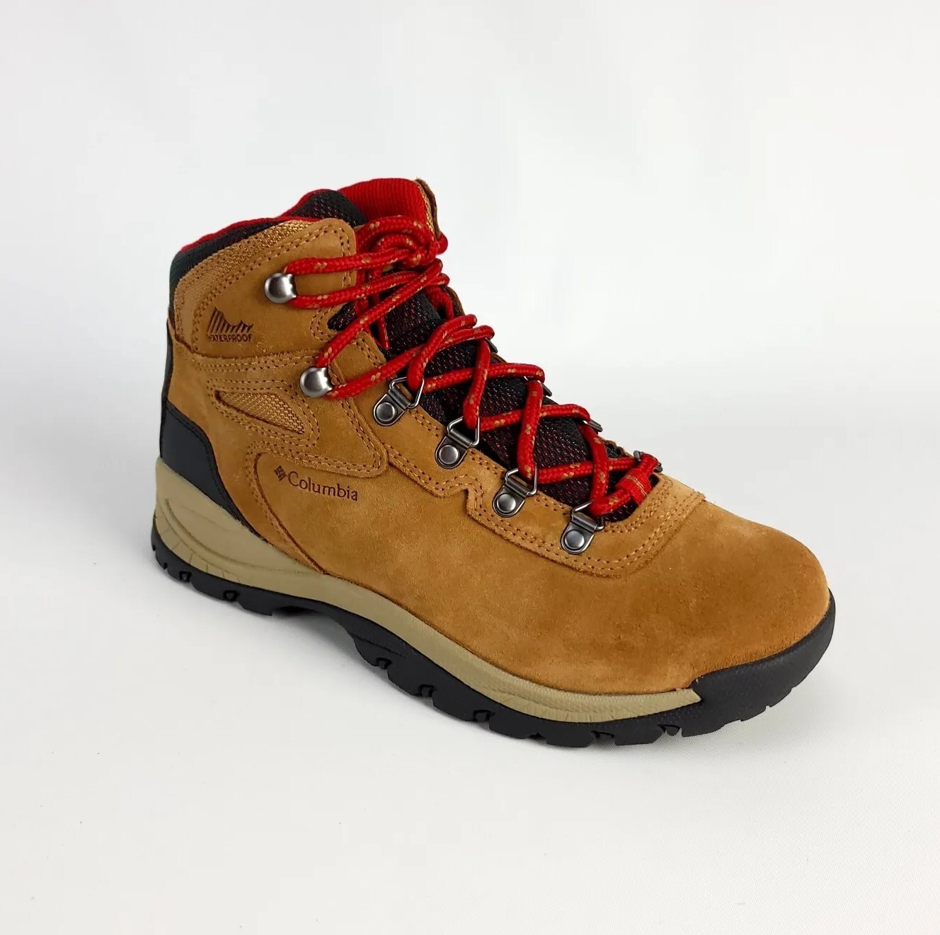 Columbia para mujer 8 Newton Ridge Plus II gamuza impermeable alce montaña rojo amplificado