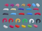 Playmobil feathers selection etc. hat feather helmet guard pirates soldiers nostalgia lady