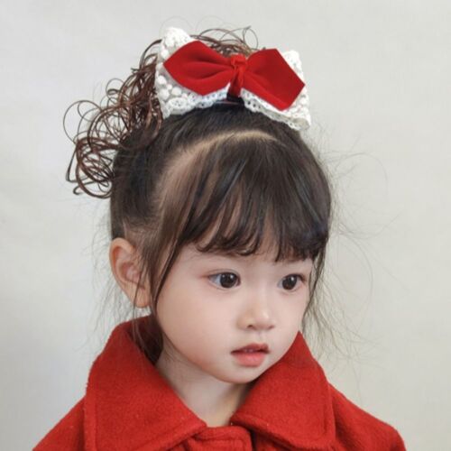Chinese Style New Year Bowknot Hairclip Hanfu Headdress Children's Bow Wig - Picture 1 of 21