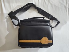 Vintage Mohawk Black Camera Bag Case w/ Shoulder Strap Model M-1200