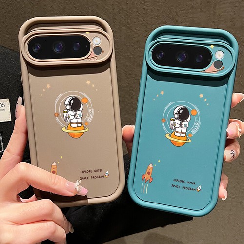 Astronaut For Google Pixel 9 Pro XL 9 8 7 8A 7A Shockproof Silicone Case Cover - Picture 3 of 17