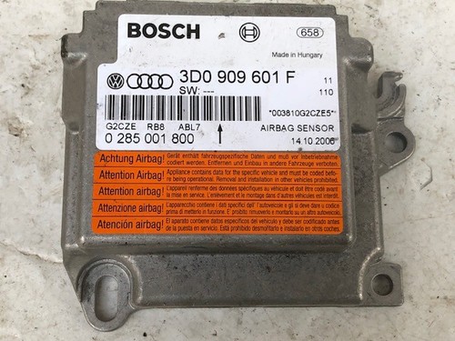 VW Touareg 02-06 TDI Steuergerät 3D0909601F Airbag Steuergerät