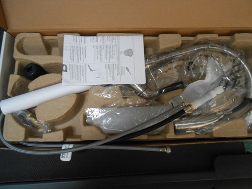 NEW - KOHLER RUBINETTO CUCINA ACCIAIO INOX ESTRAIBILE TESTINA SPRAY E DISPENSER SAPONE - Foto 12 di 15