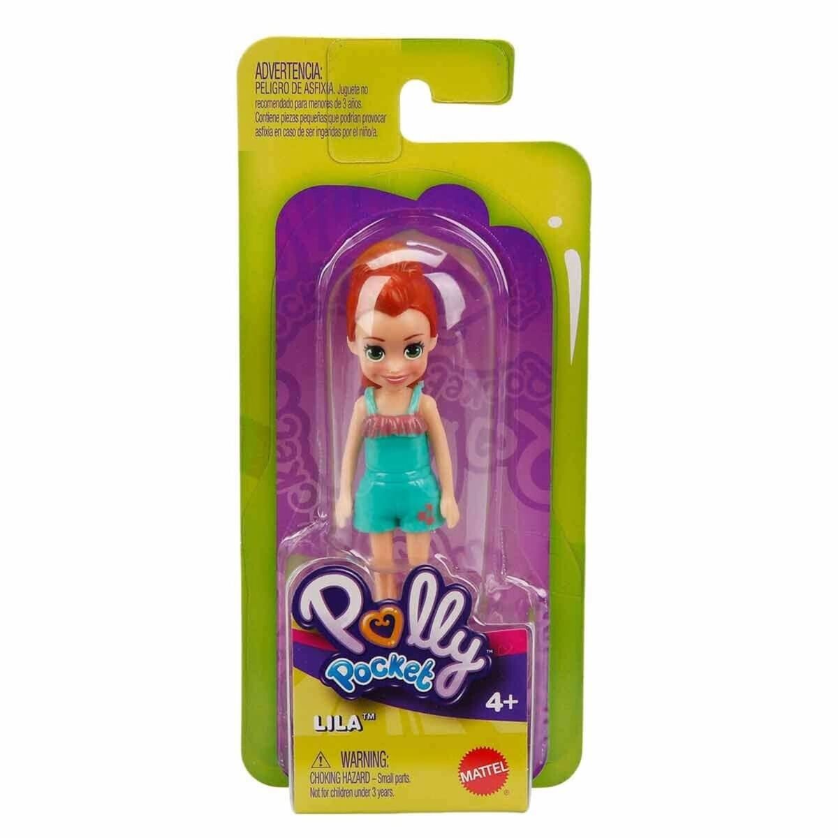 Polly Pocket Conjunto Fashion GDM01 Mattel Boneca Mini Acessórios