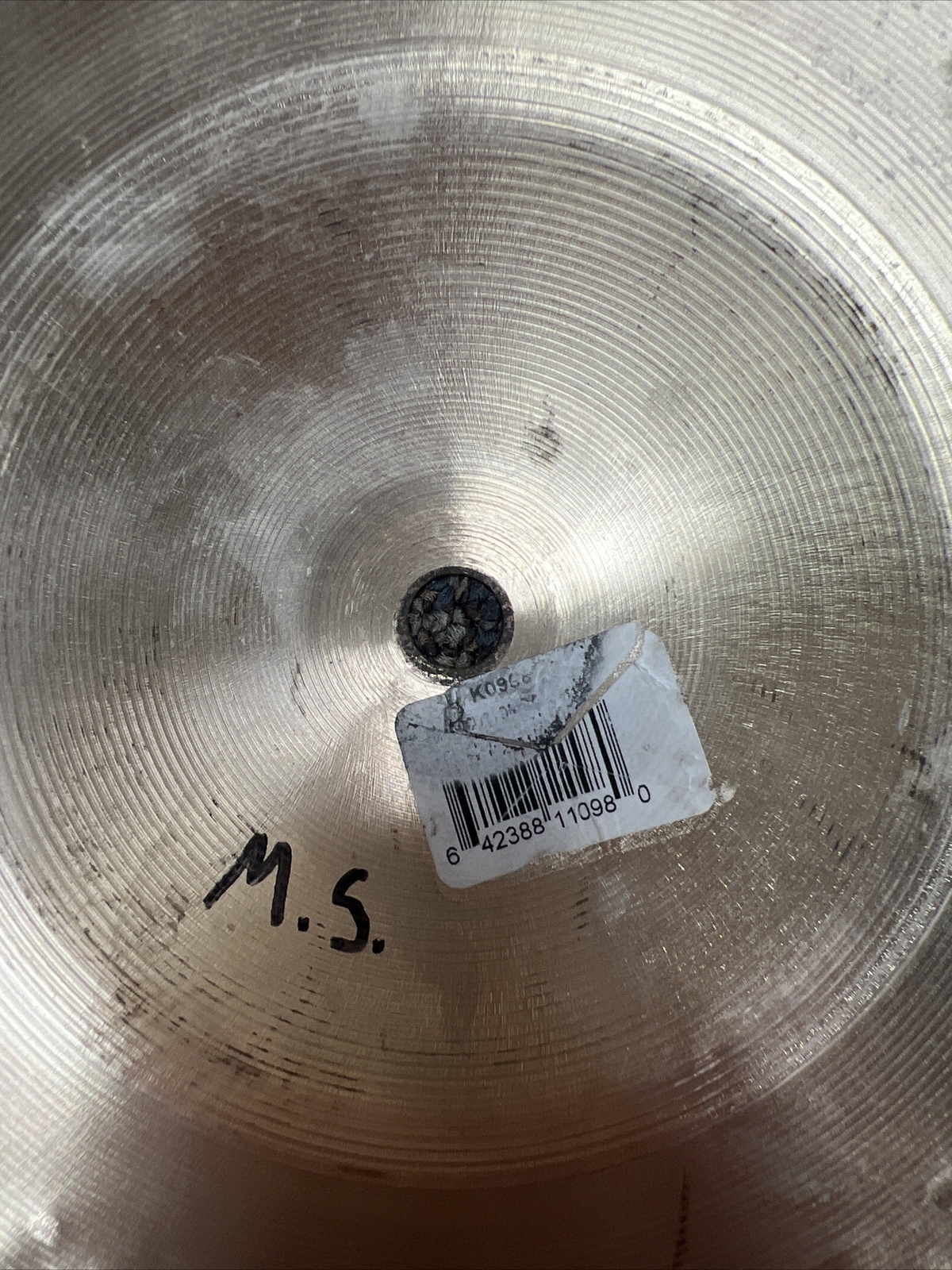 Used Zildjian 20" K Custom Dark Ride Cymbal eBay