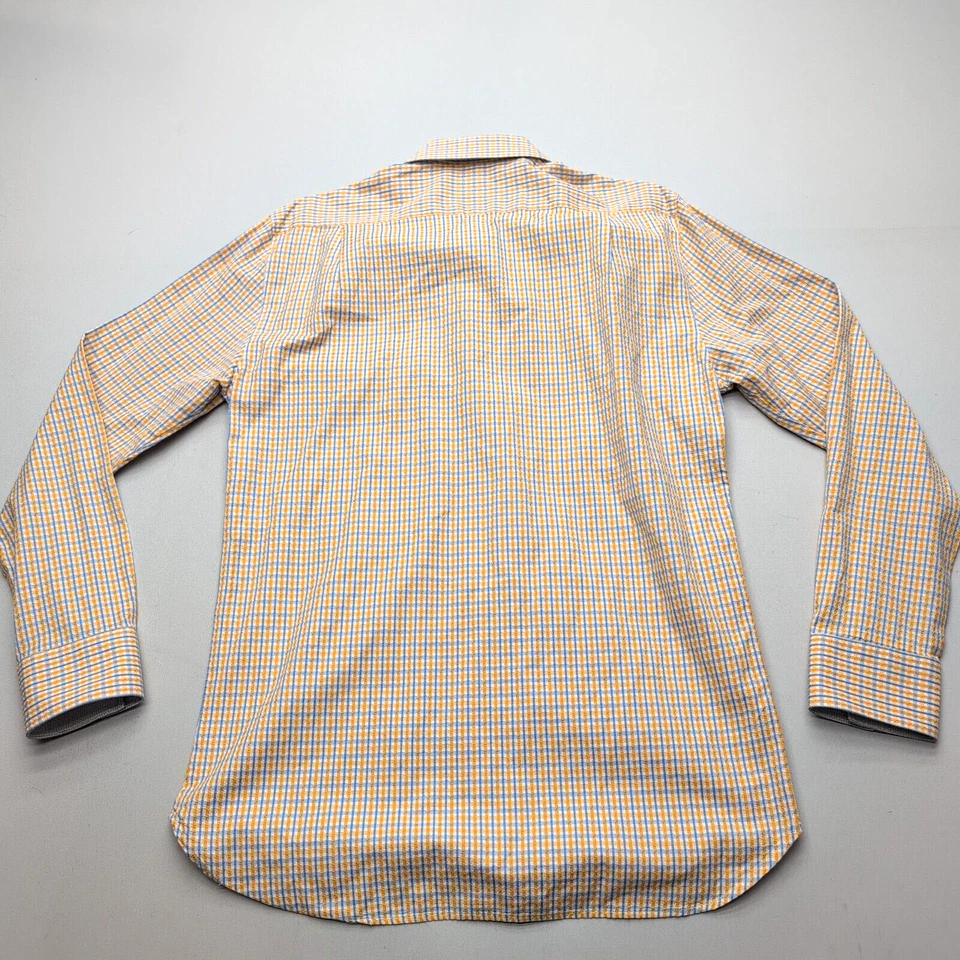 Camisa de manga larga Ryan Michael para hombre XL texturizada a cuadros Western Rodeo puño abatible Foto 2 de 4