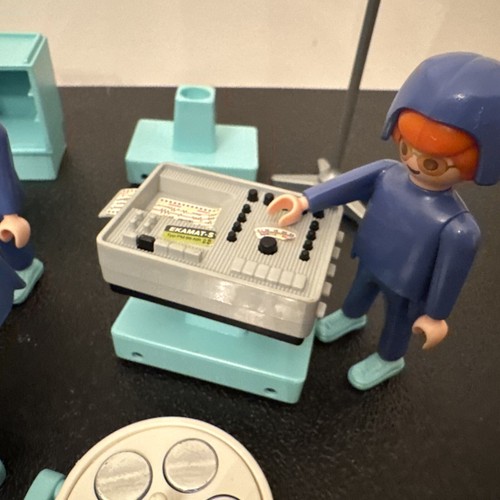 Vintage Playmobil Hospital Operating Room Playset 3459 Parts Pieces EKG - Picture 6 of 10
