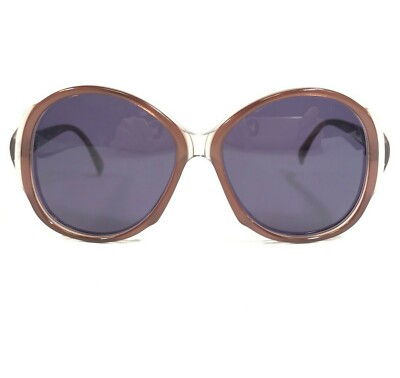 Vintage Renato Balestra Sunglasses RB01-522 ROMA Brown Frames with Purple Lenses Frame VINTAGE Renato Balestra Sunglasses RB01-522 ROMA Women  main image 3