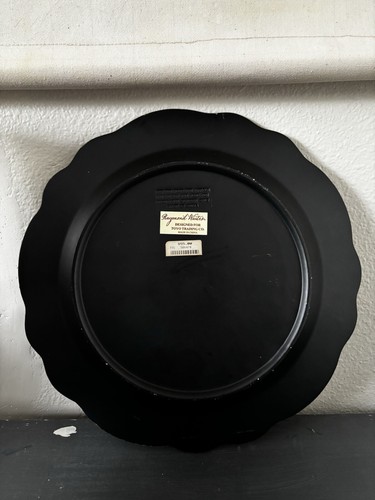 Collectible Decorative Plate By Raymond Waites, Pre Owned Fruit Grapes Pears - Picture 4 of 19
