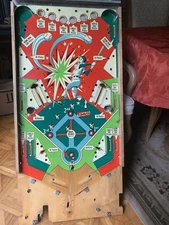 Original 1971 Gottlieb EXTRA INNING Pinball Machine Playfield