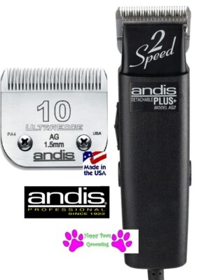 Andis AG2 Plus+ HeavyDuty 2-Speed CLIPPER Set 10