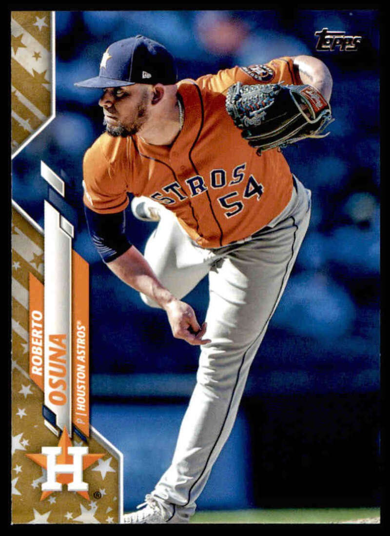 2020 Topps Baseball Factory Set Gold Star - Pick A Card - Cards 1-250
