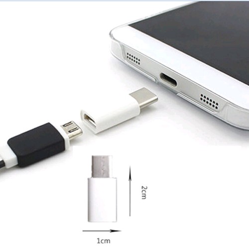 3PC USB Type C Male Connector to Micro USB Female Converter USB-C Adapter OTG - Picture 10 of 14