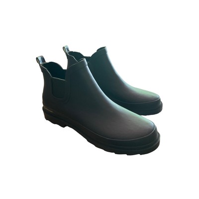 Matt & Nat Women's Size 10 Lane Shoe Rubber Ankle Welly Boots Black New in Box