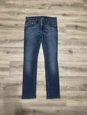 LOVE MOSCHINO SKINNY JEANS EMBELLISHED LOGO SIZE 28