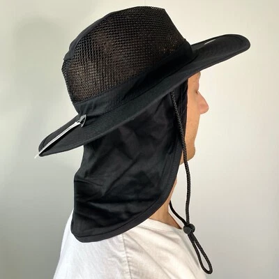 hat with neck flap australia