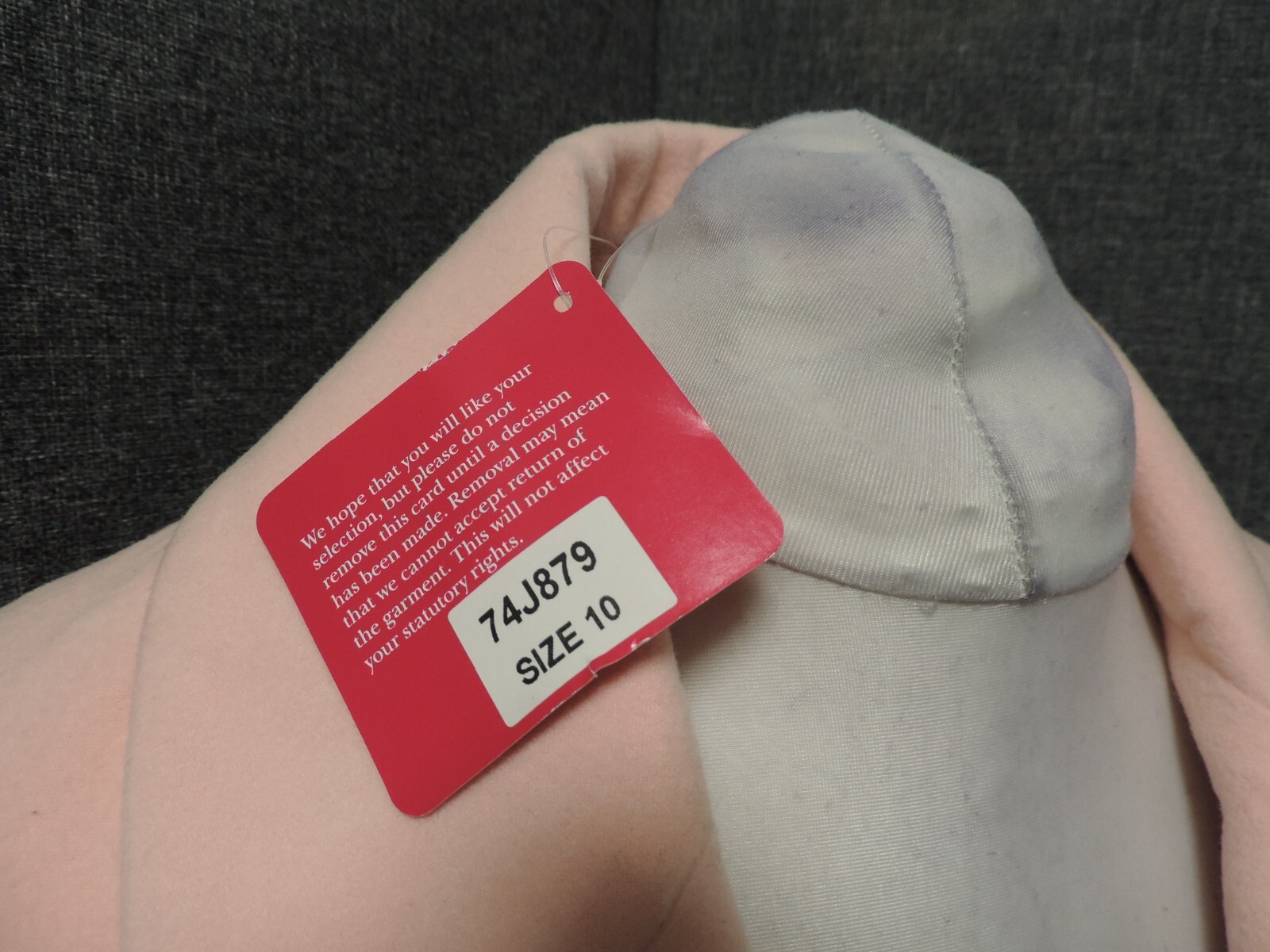 Together Blush Cocoon Coat UK 10 RRP £42.50 LN132 XX 09 image 5