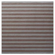 Hand Woven Flat Weave Kilim Wool Area Rug Contemporary Cream Light Brown BBH