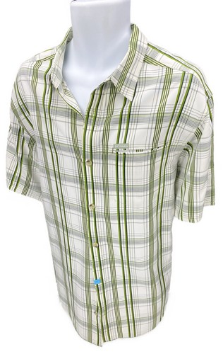 Chemise Columbia Omni-Shade Homme XXL - Plaid Boutonné, Respirante, Décontractée, Manches Longues