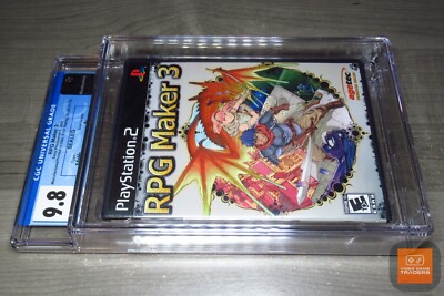CGC 9.8 A+ - RPG Maker 3 PlayStation 2, PS2 2005 NEW!