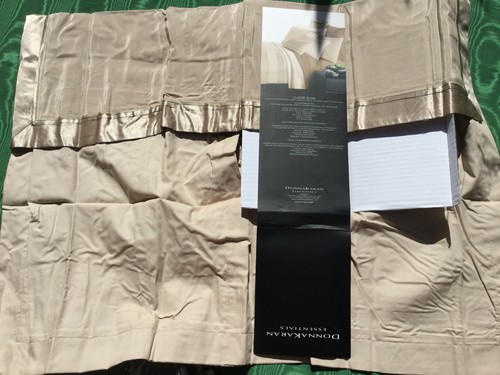 Pair NWOB Donna Karan DKNY Lustre Seam Silk Standard Pillow Sham Vapour - Picture 21 of 24