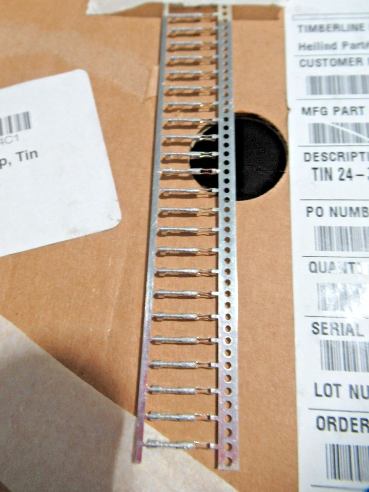 Molex Heilind Tin 24-30 Reel Crimp Terminals 16-02-1112 *Qty of 1700* - Image 3 of 4