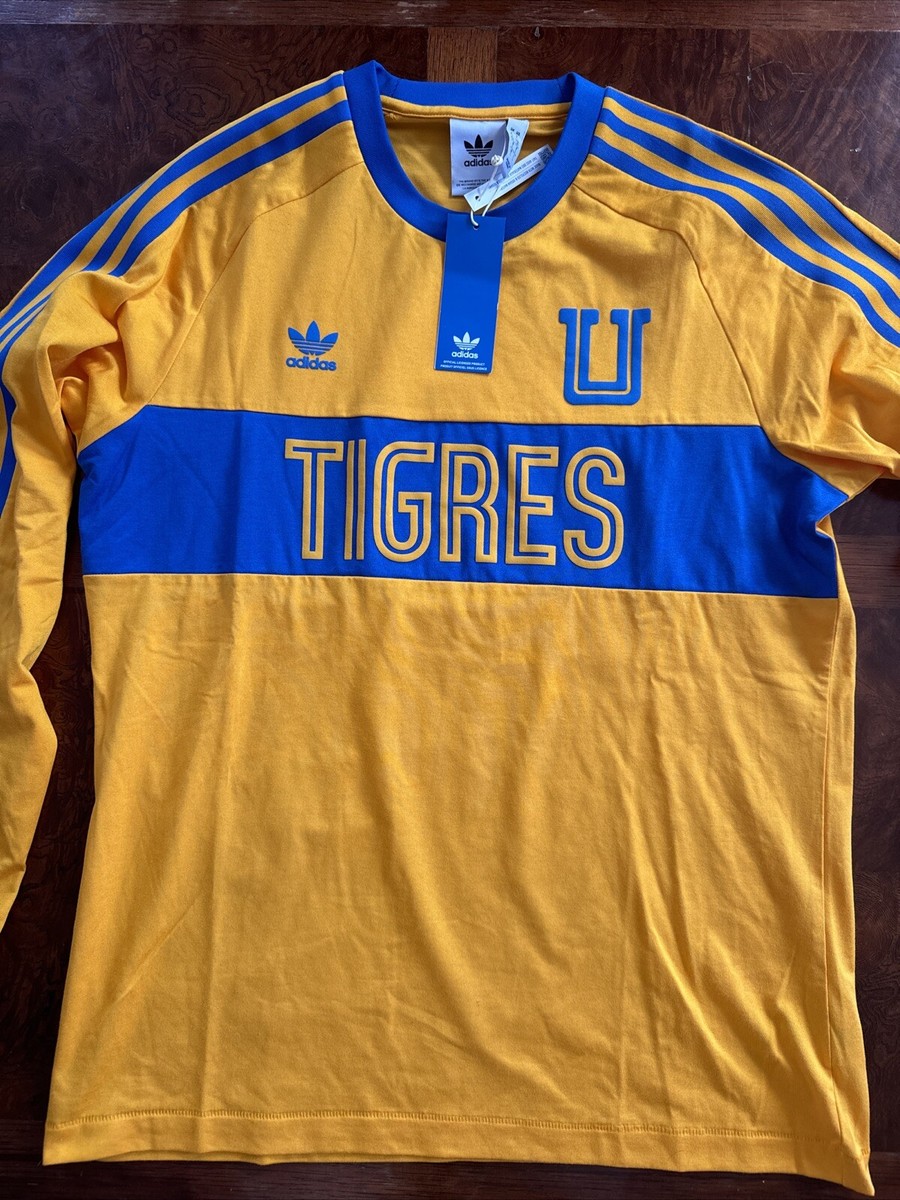 Tigres UANL Jersey Size Large Adidas New With Tags Long Sleeve | eBay