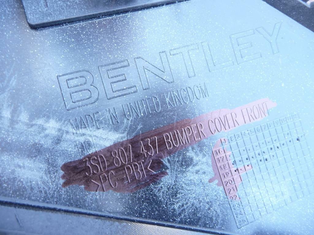 2020-2022 Bentley Continental GT GTC front Bumper Cover 3SD807437 OEM