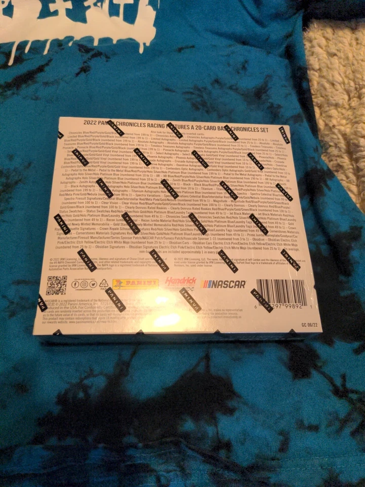 Panini 2022 Chronicles Racing Hobby Box - 6 Packs - Image 3 of 3
