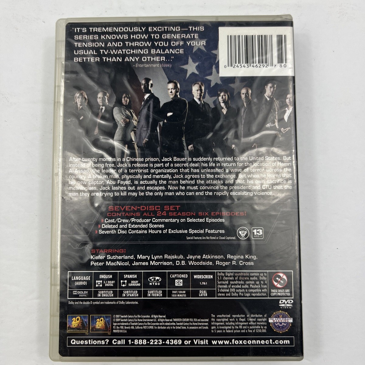 24: Season Six (DVD) Preowned 24543462927| eBay