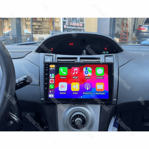64G Carplay Android 14 Stereo Radio GPS Navi BT For Toyota Yaris XP90 2005-2012 - Picture 7 of 20