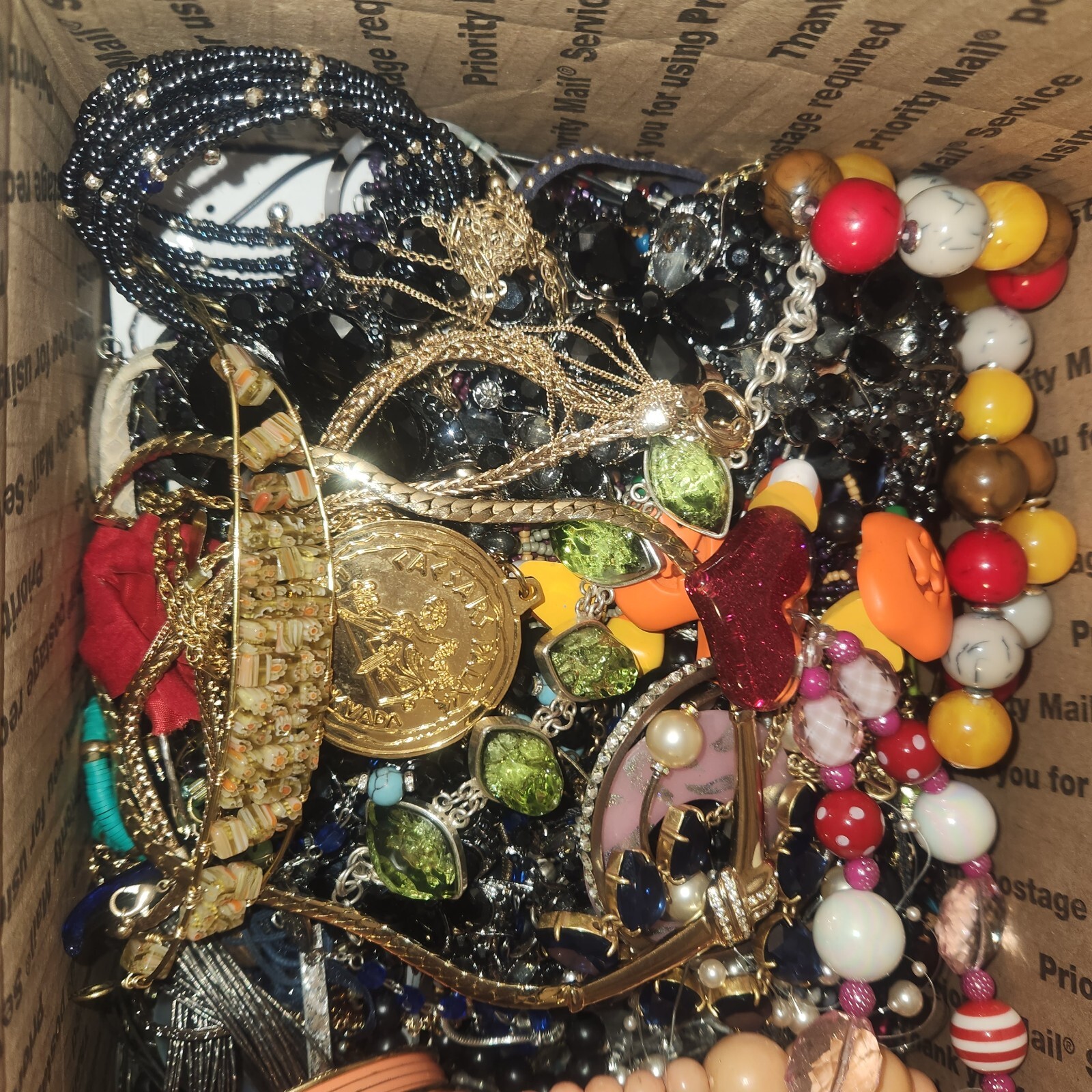 10+ LBS Vintage To Now CRAFT JUNK SCRAP Jewelry Lot Harvest Repurpose