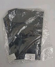 Faux Leather Pants Leggings Size S Navy Blue