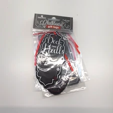 Paper House Chalkboard Gift Tags Homemade Hand Made To: From: Christmas 9ct