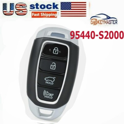 95440-S2000 Proxmity Keyless Remote Car Key Fob for Hyundai Santa Fe 2019 2020