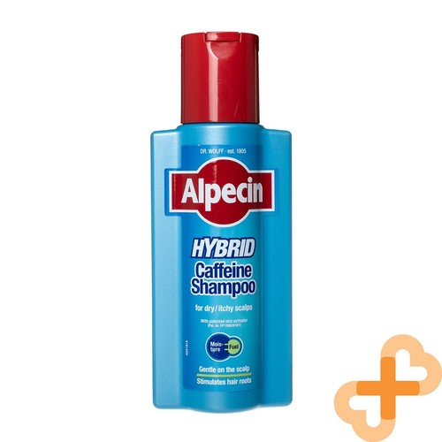 Alpecin HYBRID Caffeine Shampoo Dry Itchy Scalp Stimulates Hair Roots 250ml - Picture 17 of 24