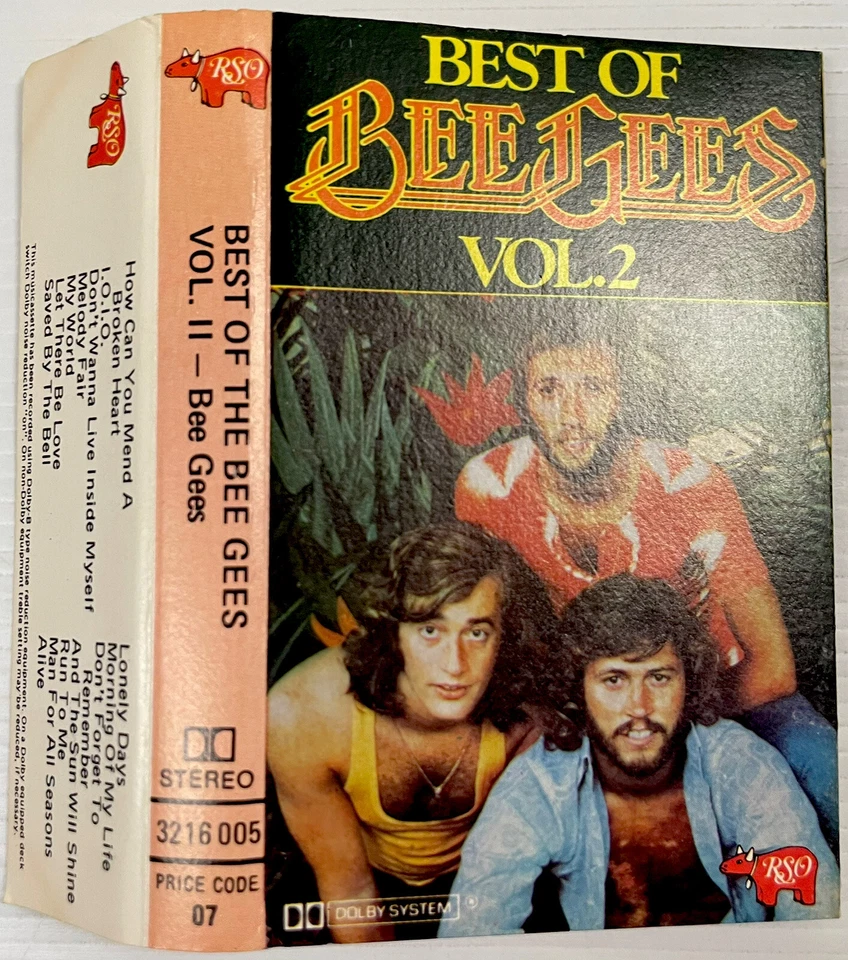 Bee Gees Best Of Bee Gees Vol 2 Music Cassette Tape 3216 085 RSO Records 1977 - Image 4 of 4