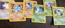 Giovanni?s Meowth Machop Machamp Nidorian Male And Female
