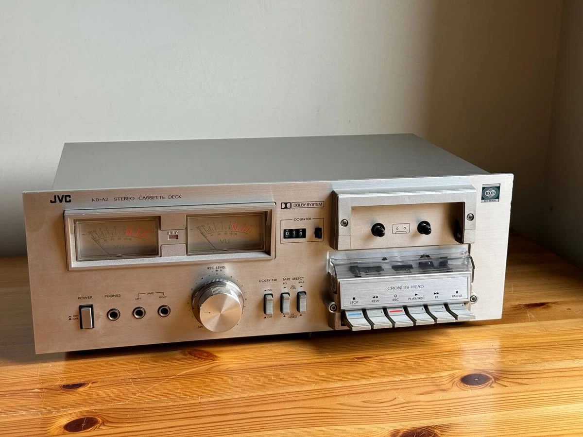 PLATINE DOUBLE CASSETTE JVC KD-W5 (1983-84) EUR 129,00 - FR