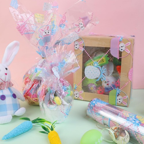 100 ft Easter Clear Cellophane Wrap Roll 31.5 in x 100 ftClear Wrapping Paper... - Picture 4 of 7
