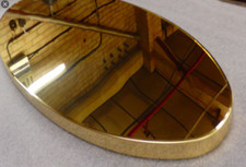 Mirror Brass Sheet plate guillotine cut - 0.9mm - 1.2mm - Many sizes