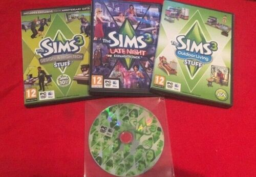 SIMS 3 + LATE NIGHT + OUTDOOR LIVING + DESIGN + HIGH-TECH - PC GAMES - Picture 1 of 1